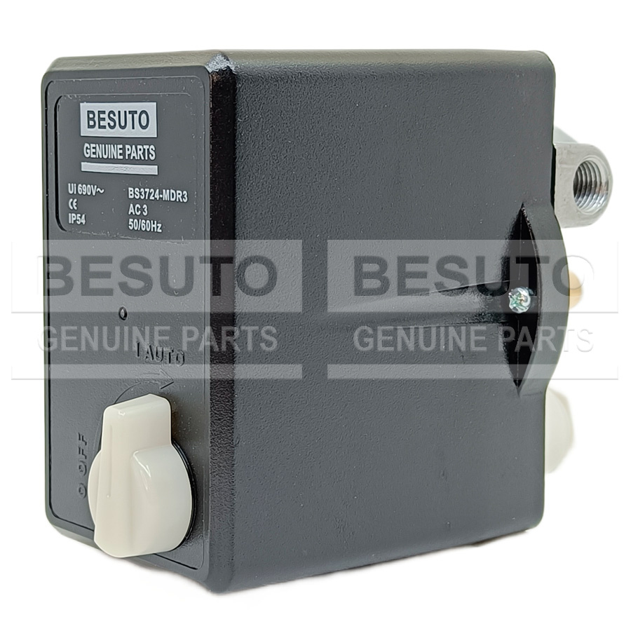 Реле давления для компрессора BESUTO BS3724-138 380В 9-11 bar 20A (аналог CONDOR MDR 3/11 F4 G1/2" SK R3/20.0A)