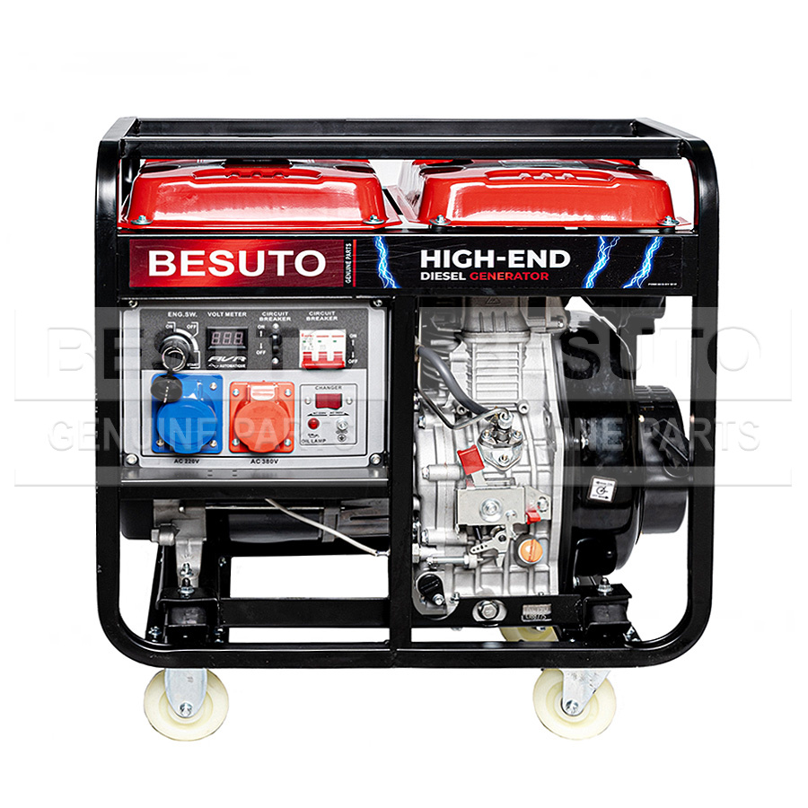 Дизельные генераторы BESUTO - Дизельный генератор 6,5 кВт BESUTO (BS9010-005) электростартер