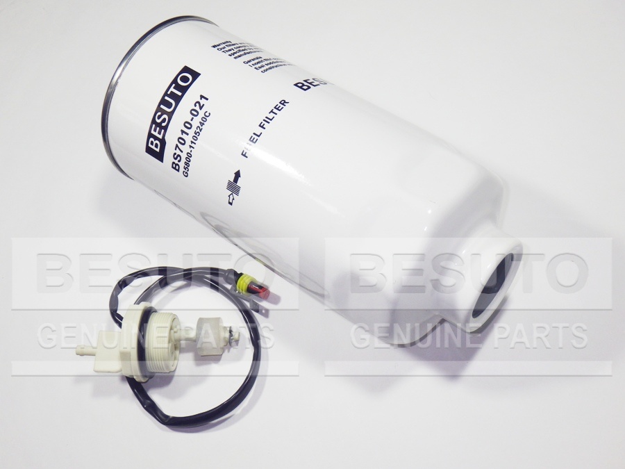 Фильтры BESUTO - Фильтр топливный тонкой очистки (сепаратор) YUCHAI с датчиком BS7010-021 (G5800-1105240C)