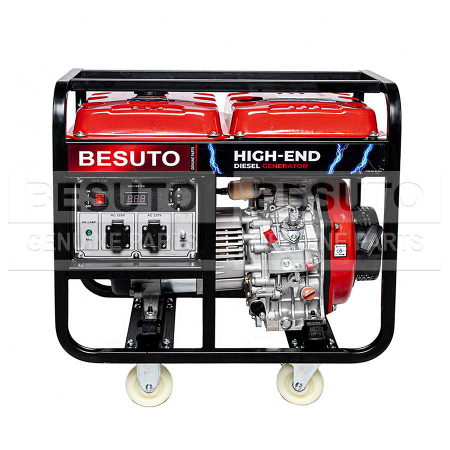 Дизельные генераторы BESUTO - Дизельный генератор 3 кВт BESUTO (BS9010-001) ручной пуск